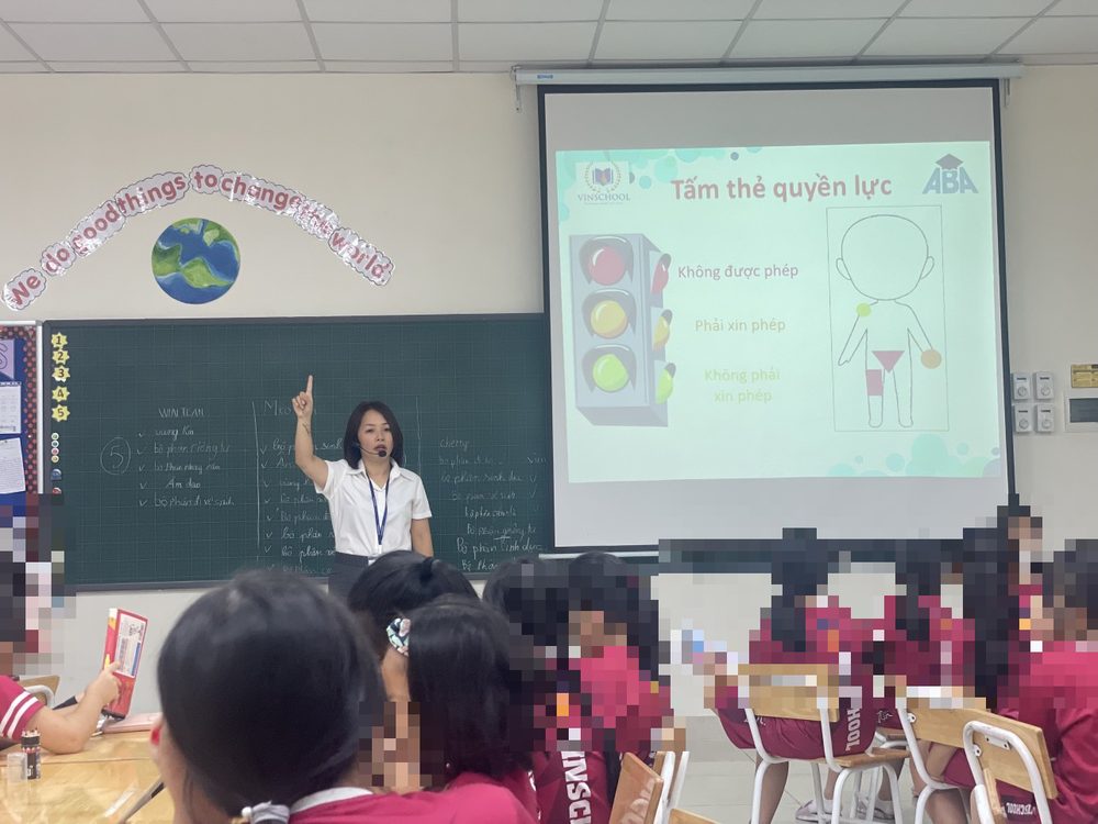 Lớp học an toàn cơ thể: bài Tấm thẻ quyền lực